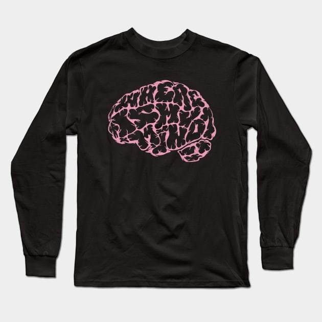 Where is my mind? Long Sleeve T-Shirt by Tee Bone Studio